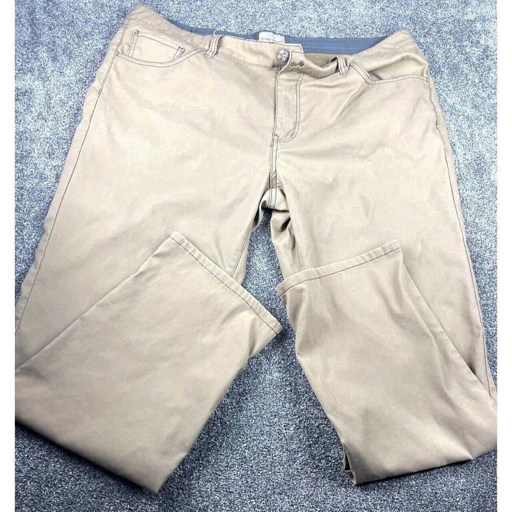 Men's‎ Weatherproof Vintage Tan Pants 40X30 EUC